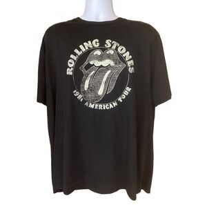 The Rolling Stones Official Merchandise Men's 2XL Band Logo T Shirt